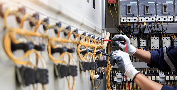 Professional Electrician technician working in East Moriches, NY